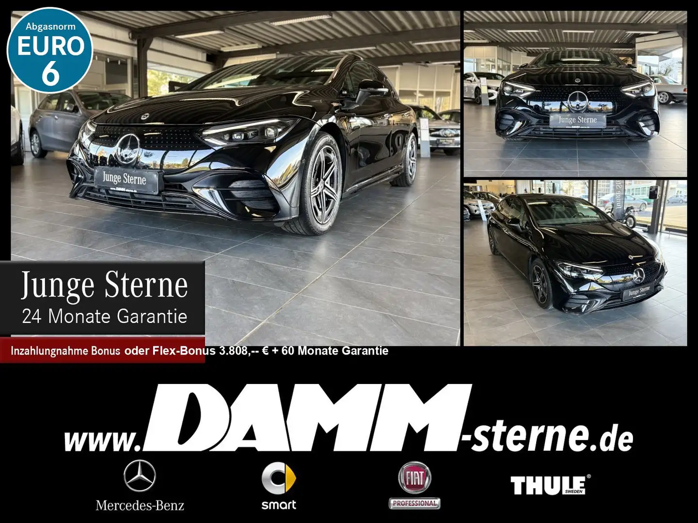 Mercedes-Benz EQE 350 EQE 350 4M AMG/Premium/Night/360°/FAP+/AHK/+Flex Noir - 1