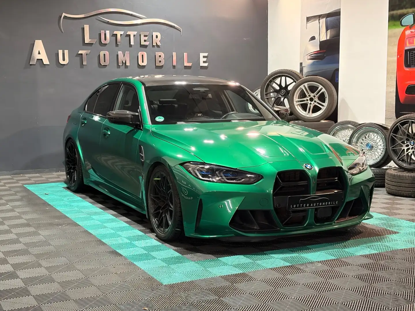 BMW M3 Limo xDrive Competition*SCHALENSITZE*CARBON* Vert - 2