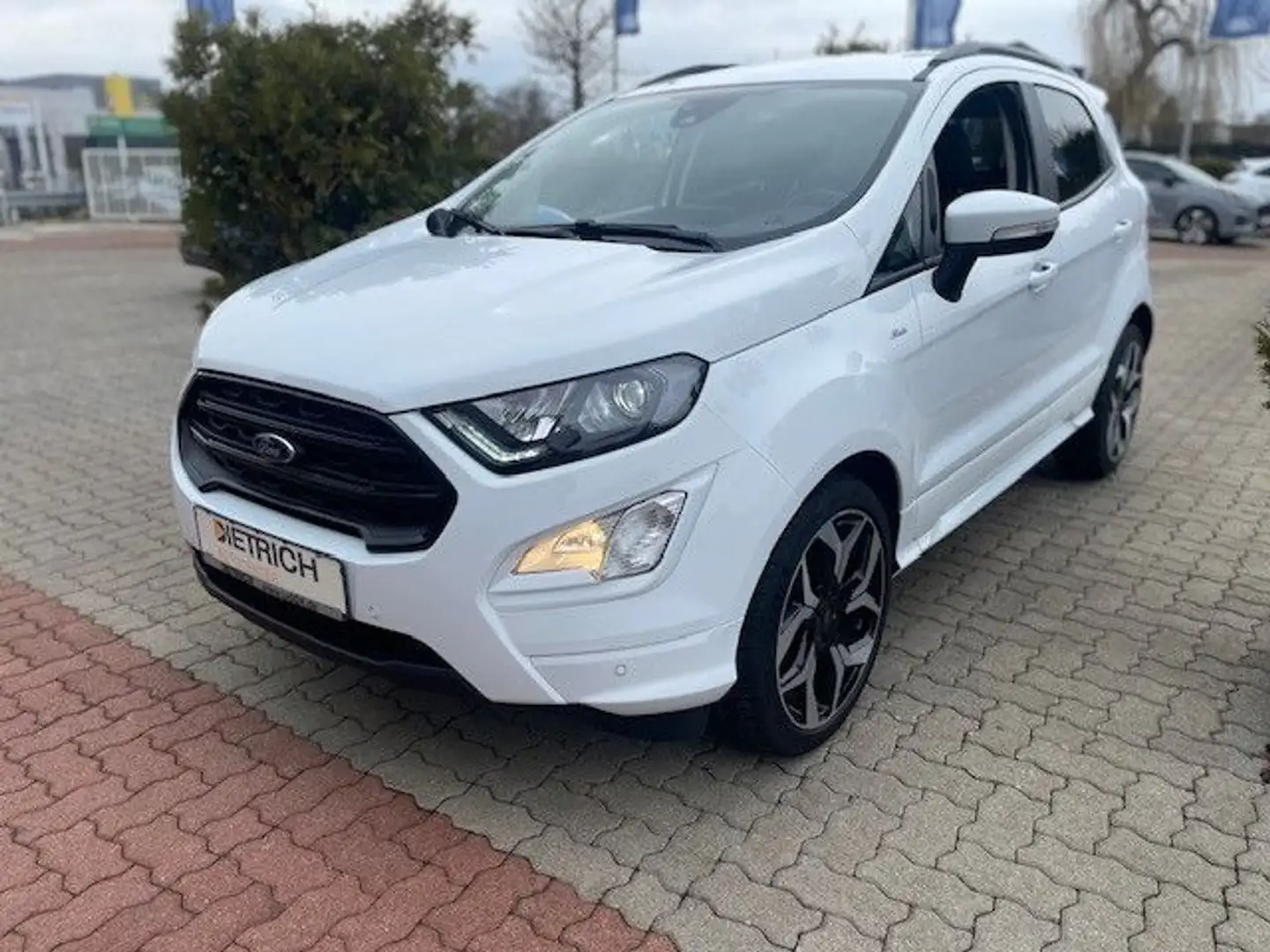 Ford EcoSport ST-Line 125PS *Navi|TWA|18"|LED|B&O* Weiß - 2