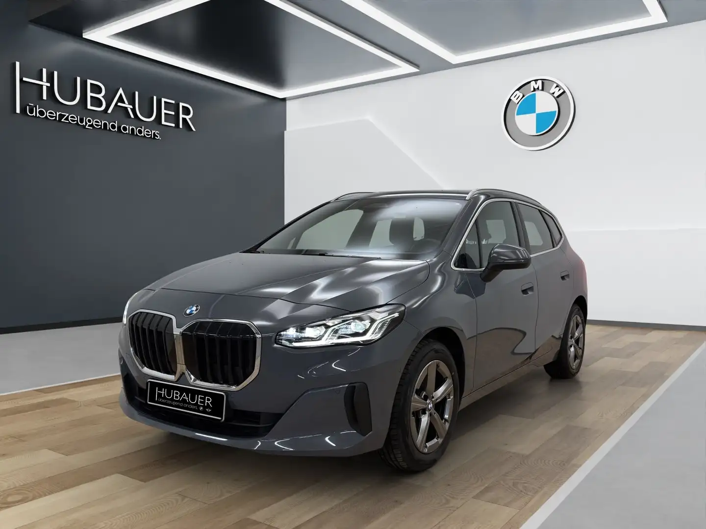 BMW 218 i Active Tourer [Navi, AHK, RFK, SHZ, LED] Gris - 1