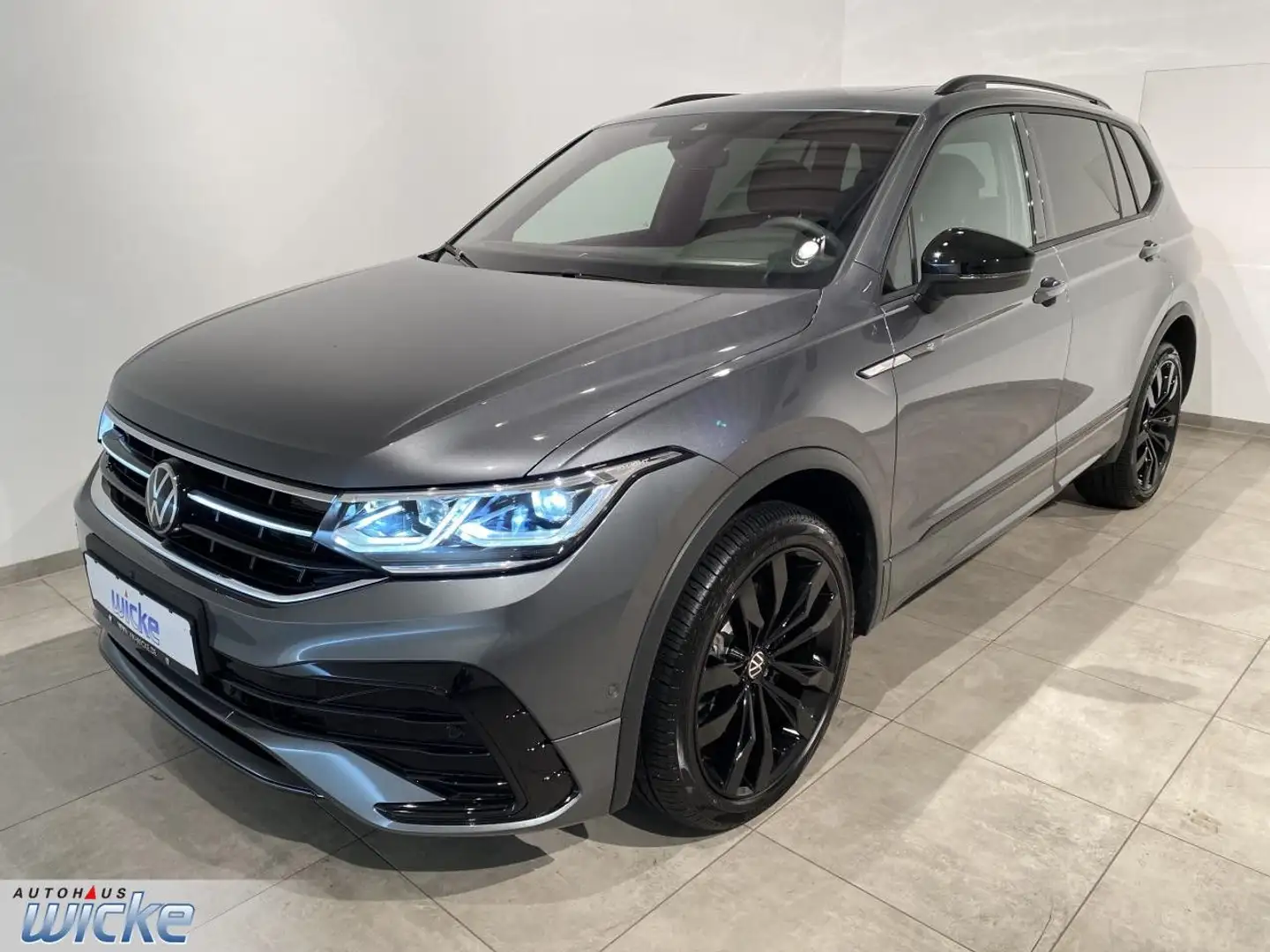 Volkswagen Tiguan Allspace 2.0 TDI DSG 4Motion R-Line NAVI KL Grau - 2
