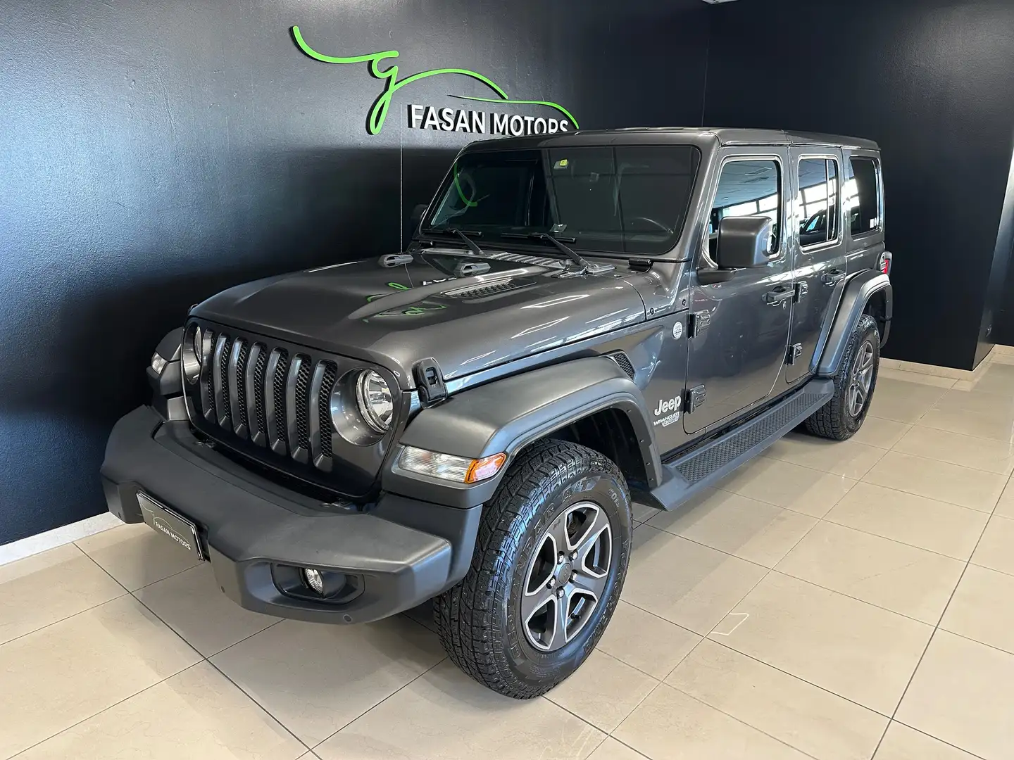 Jeep Wrangler 2.2 mjt II Sport auto Grau - 1