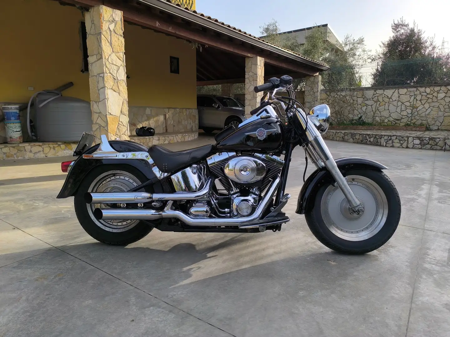 Harley-Davidson Fat Boy 1450 carburatore Nero - 1