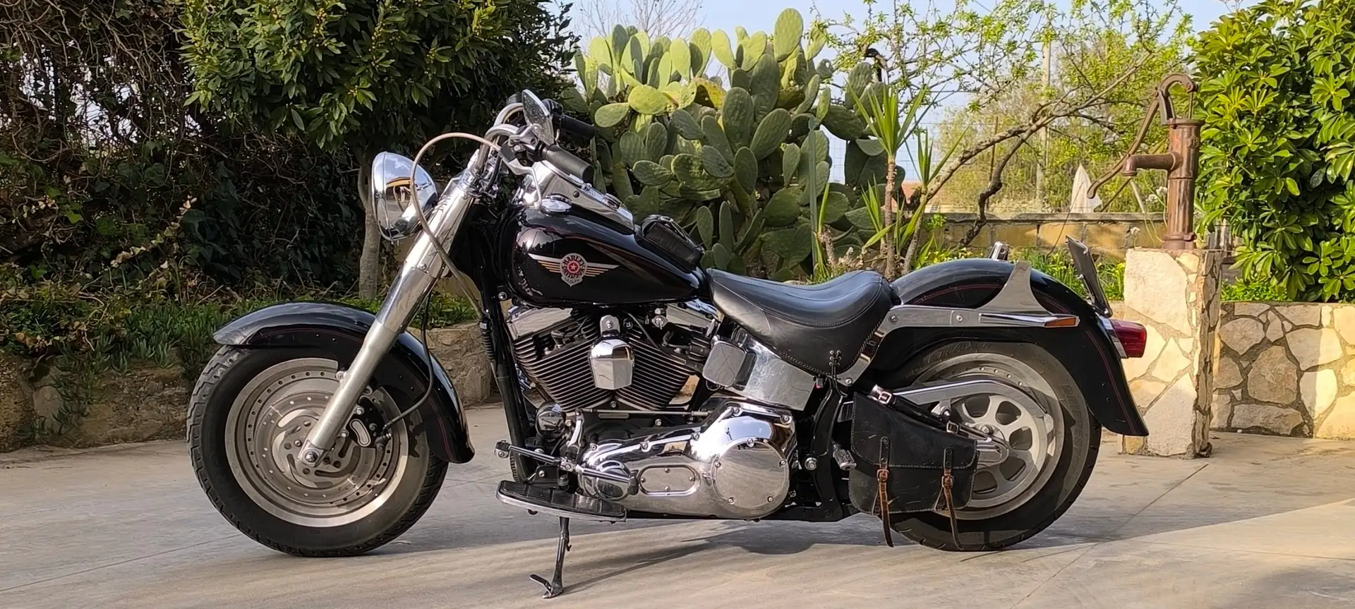 Harley-Davidson Fat Boy 1450 carburatore Nero - 2