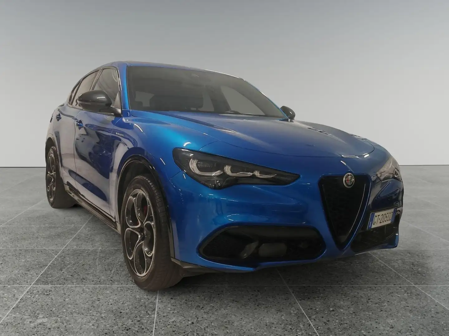 Alfa Romeo Stelvio 2.2 Turbodiesel 210 CV AT8 Q4 Veloce Blauw - 1