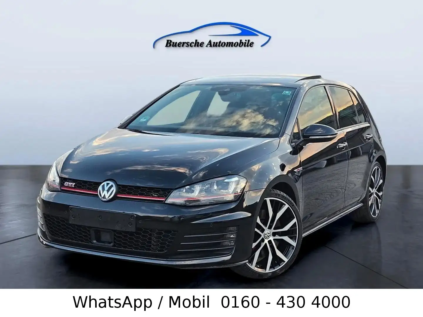 Volkswagen Golf VII Lim. GTI Performance nur 110 Tkm Leder Noir - 1