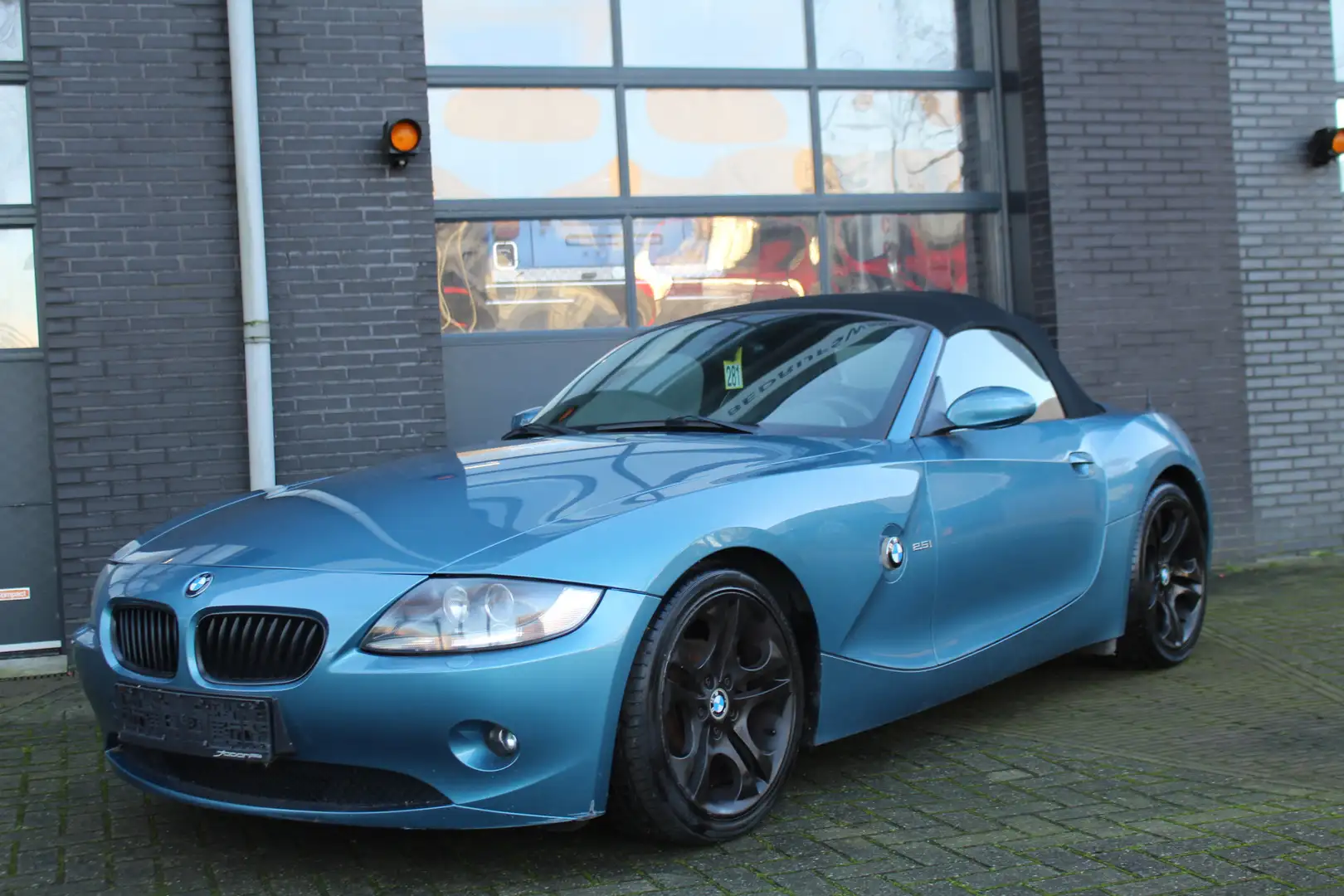 BMW Z4 Roadster 2.5i Executive 6 cilinder AUTOMAAT, TREKH Kék - 2