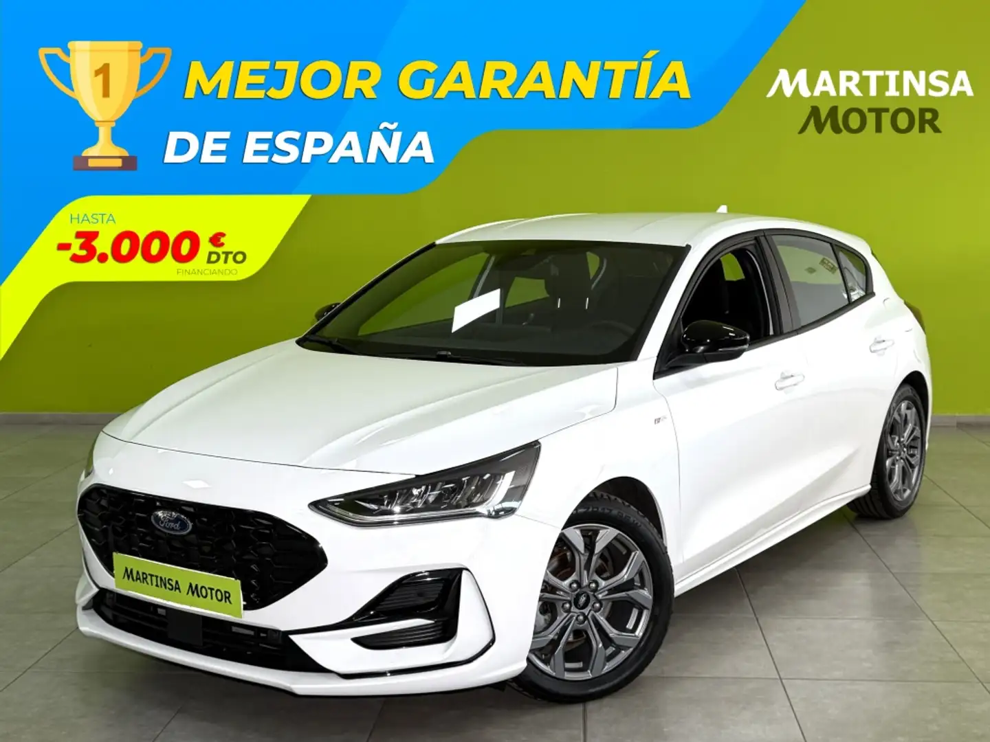 Ford Focus 1.0 Ecoboost MHEV ST-Line 125 Blanco - 1