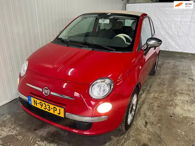 Fiat 500C 1.2 Popstar Cabrio zeer netjes.