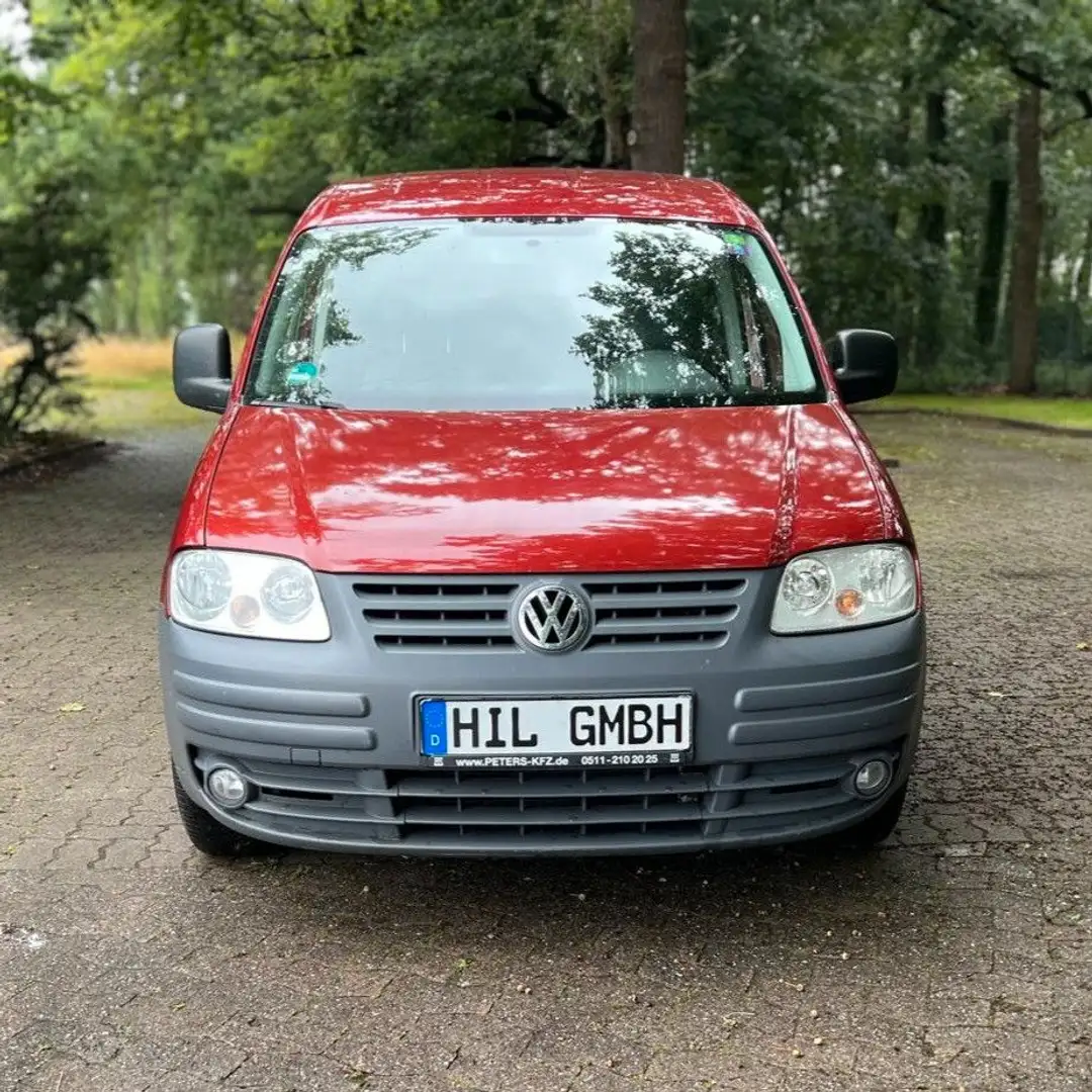 Volkswagen Caddy Life Rojo - 2