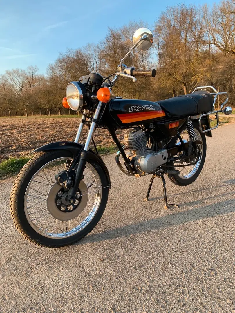 Honda CB 50 J Zwart - 2
