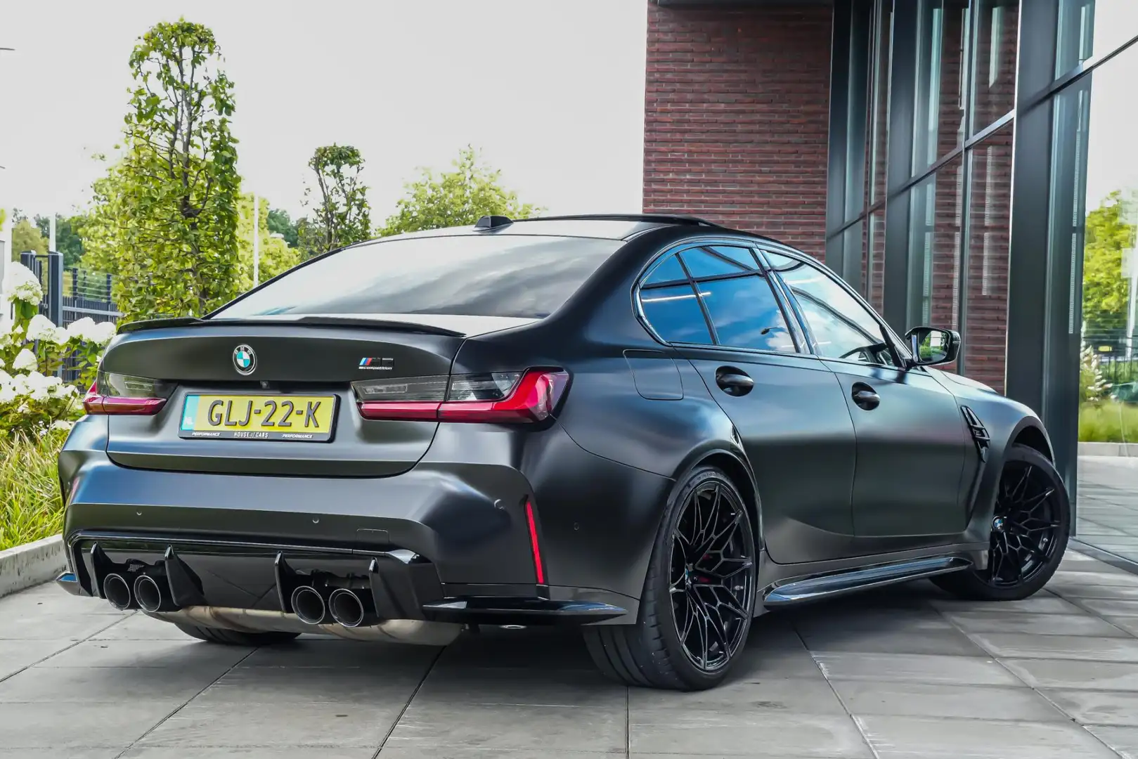 BMW M3 Competition 510pk |dealer onderhouden|schuif/kante Gris - 2