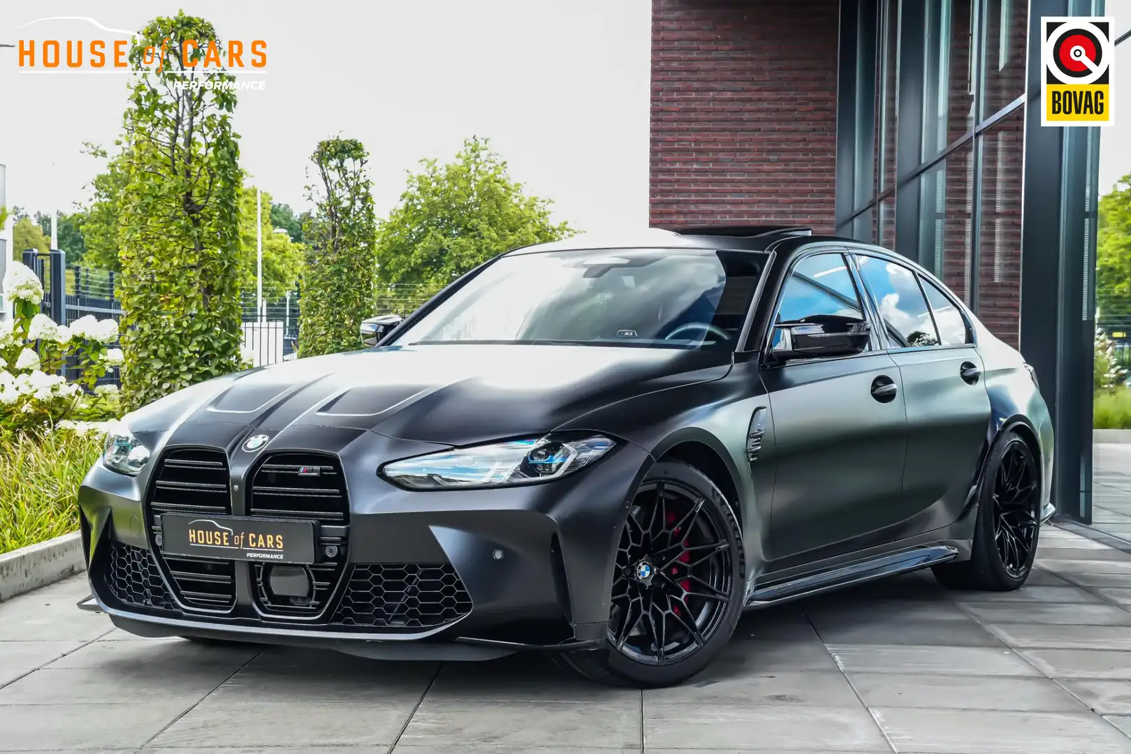 BMW M3 Competition 510pk |dealer onderhouden|schuif/kante Gris - 1