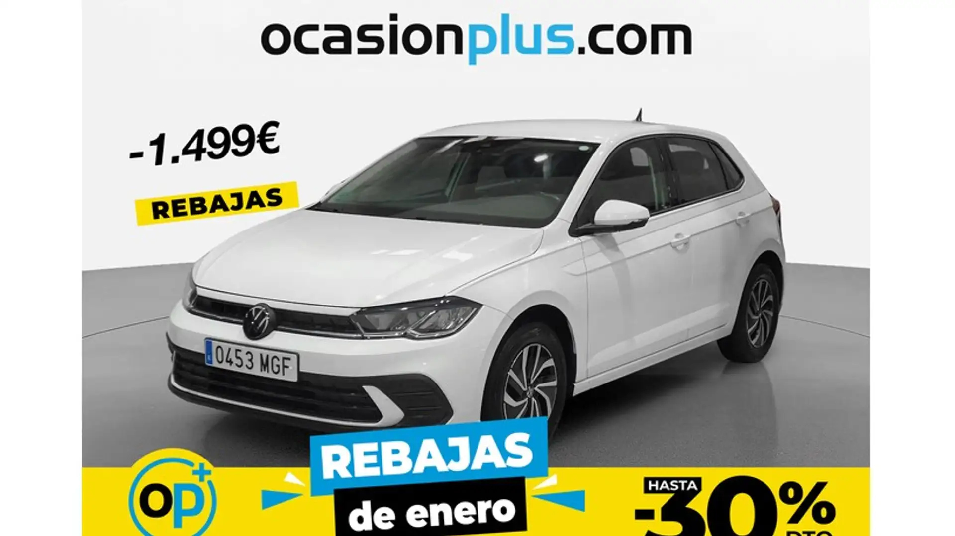 Volkswagen Polo 1.0 TSI Life 70kW Weiß - 1