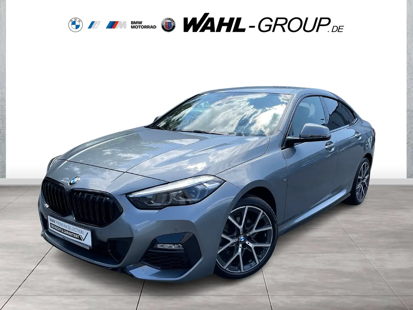 BMW 218 i GRAN COUPÈ M SPORT LED NAVI KEYLESS HiFi  ALU 18 Gris - 1