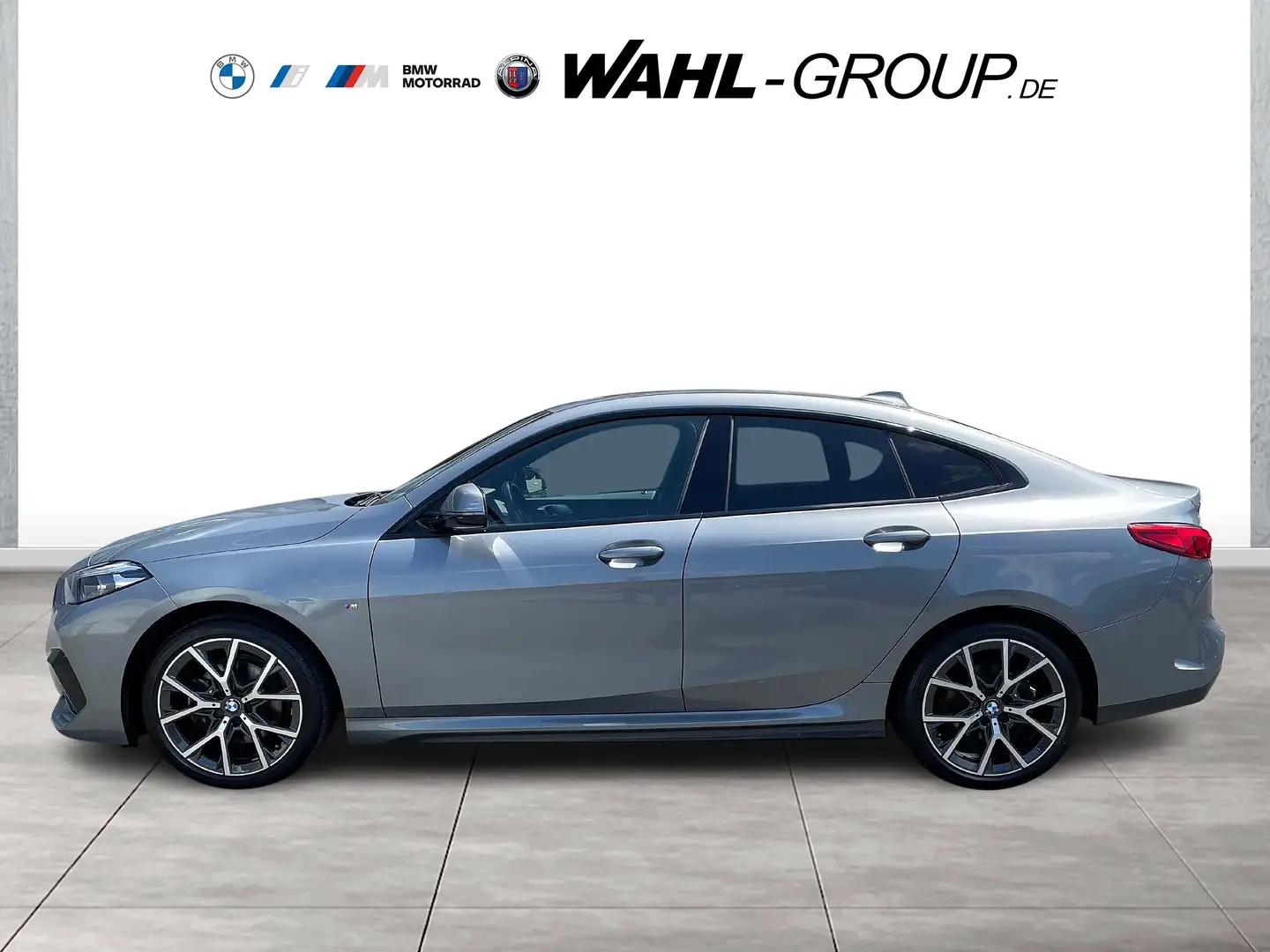 BMW 218 i GRAN COUPÈ M SPORT LED NAVI KEYLESS HiFi  ALU 18 Gris - 2