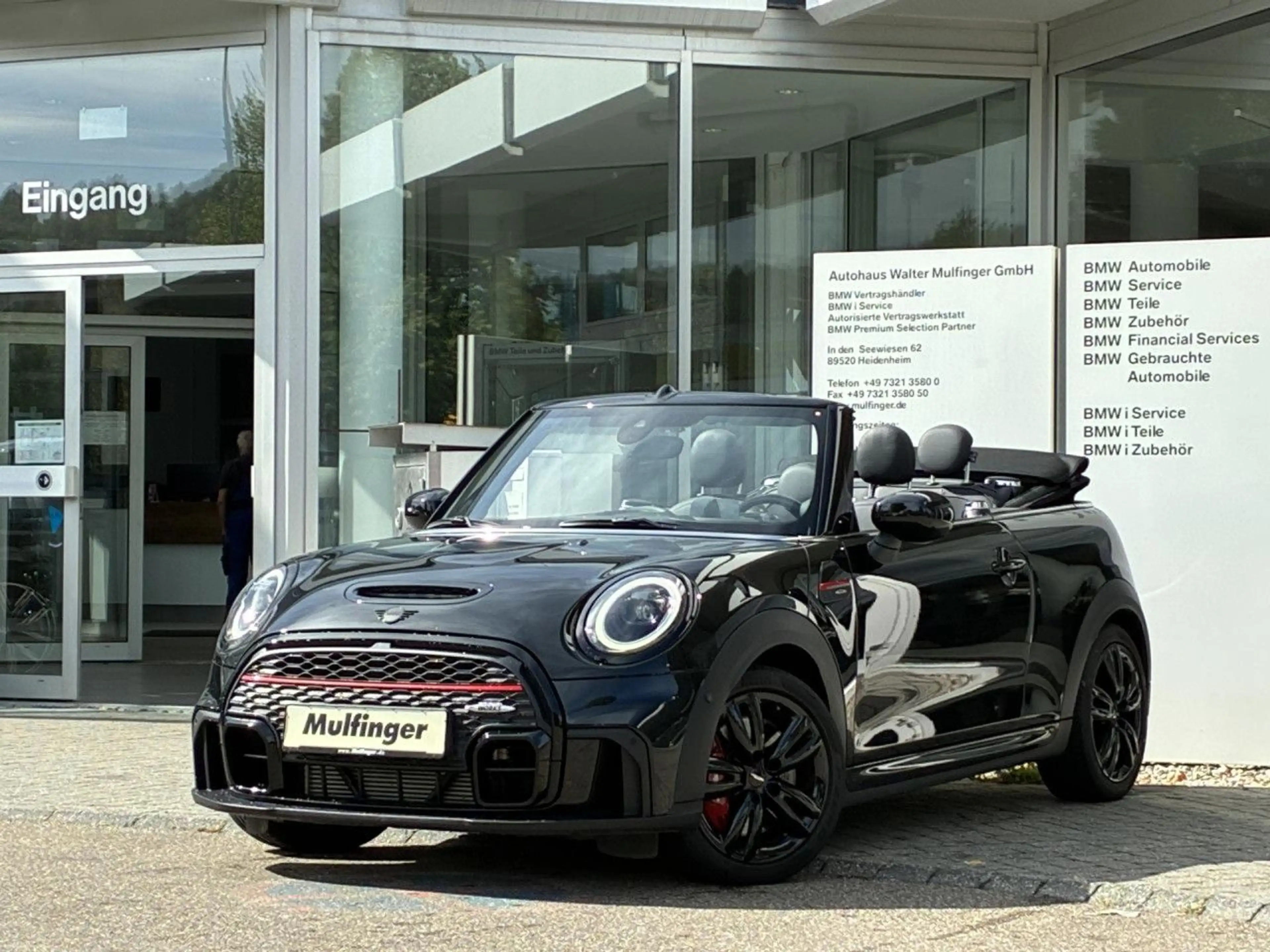 MINI John Cooper Works Cabrio JCW Cabrio HUD ACC Kamera Navi Ha/Ka Lenkradh. LED — photo 2