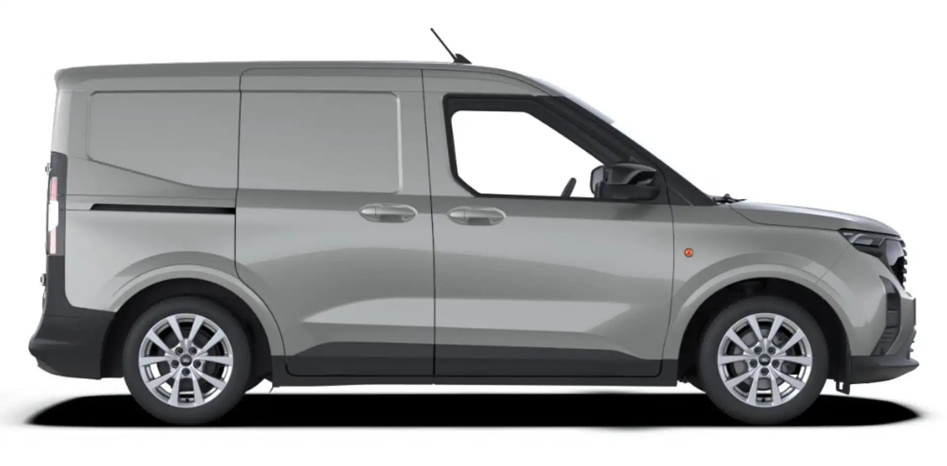 Ford Transit Courier 1.5 EcoBlue Limited | NIEUW MODEL | SOLAR SILVER | Grijs - 2