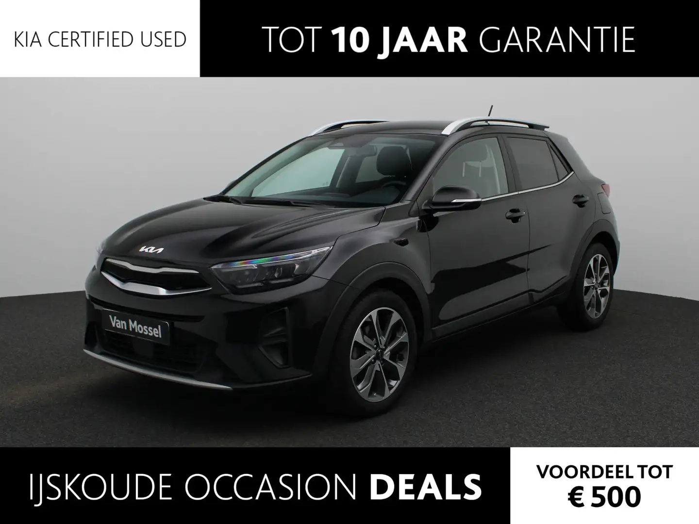 Kia Stonic 1.0 T 100 PulseDCT | AUTOMAAT | NAVIGATIE | CARPLA Noir - 1