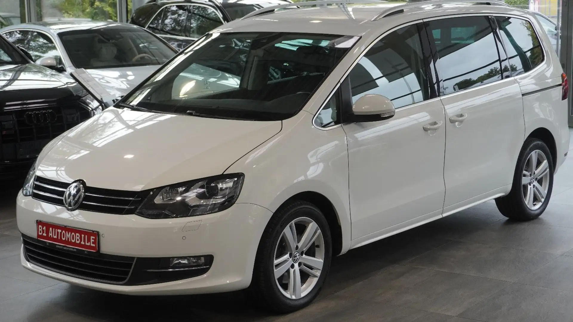 Volkswagen Sharan Highline BMT 4M*ACC*APP-CONECT*BI-XENON*7 Bianco - 1