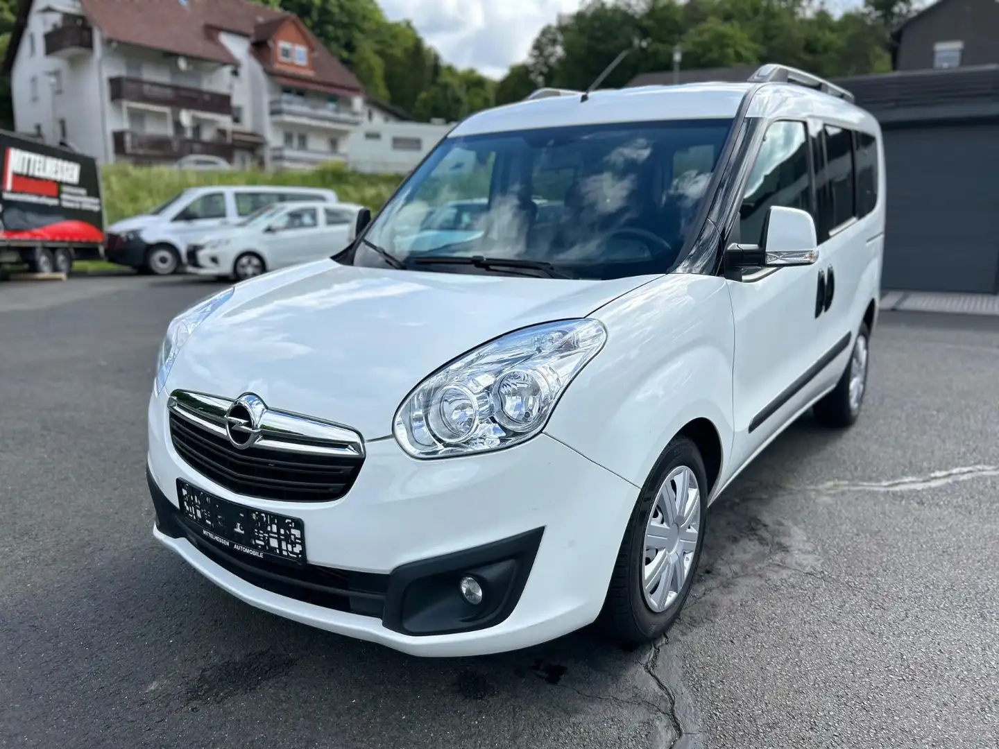 Opel Combo D Edition L1H1/7 SITZER/AHK/KLIMA/TÜV NEU Blanc - 1
