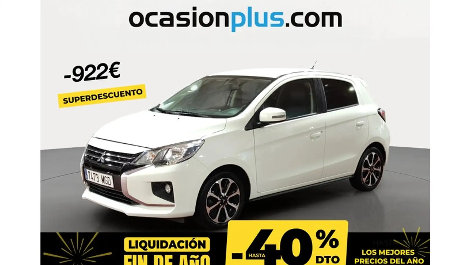 Mitsubishi Space Star 120 MPI Kaiteki Blanc - 1