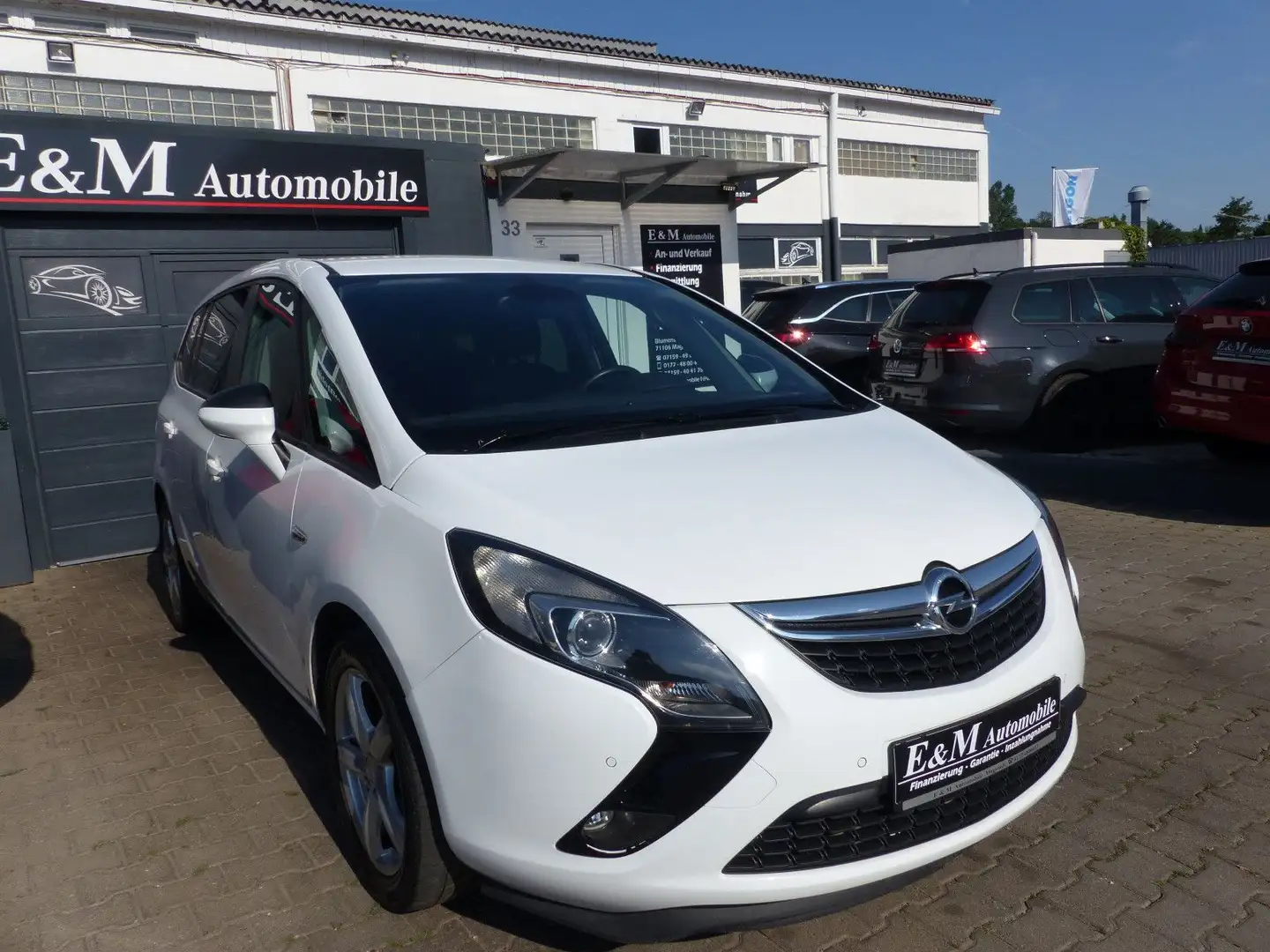 Opel Zafira C Tourer Edition Automatik*TEMPOMAT*HU/AU Weiß - 2