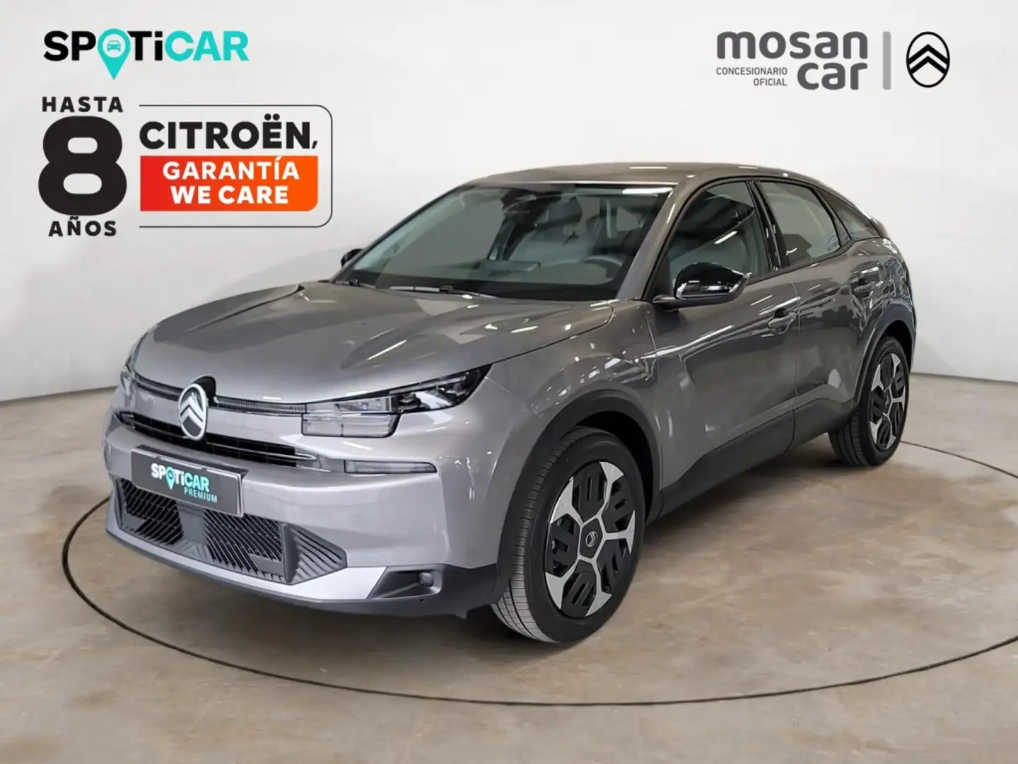 Citroën C4 N 1.2 MHEV 145 EDCS6 PLUS MIRROR RADAR AR+CAM Gris - 1