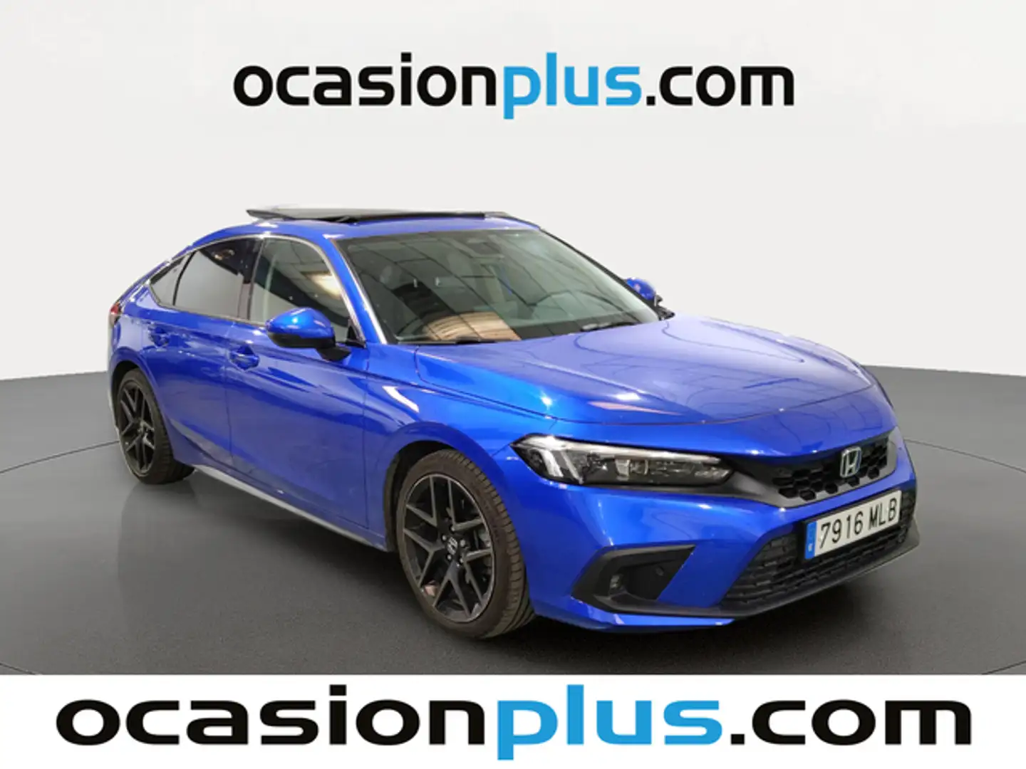 Honda Civic 2.0 i-MMD Advance Bleu - 2