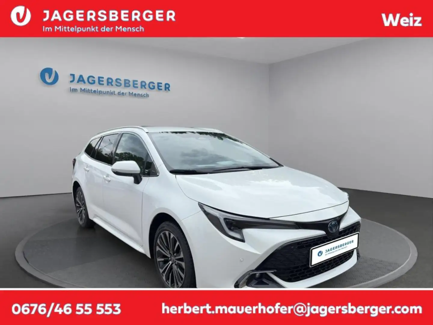 Toyota Corolla 1,8 Hybrid Touring Sports Active Drive Blanco - 1