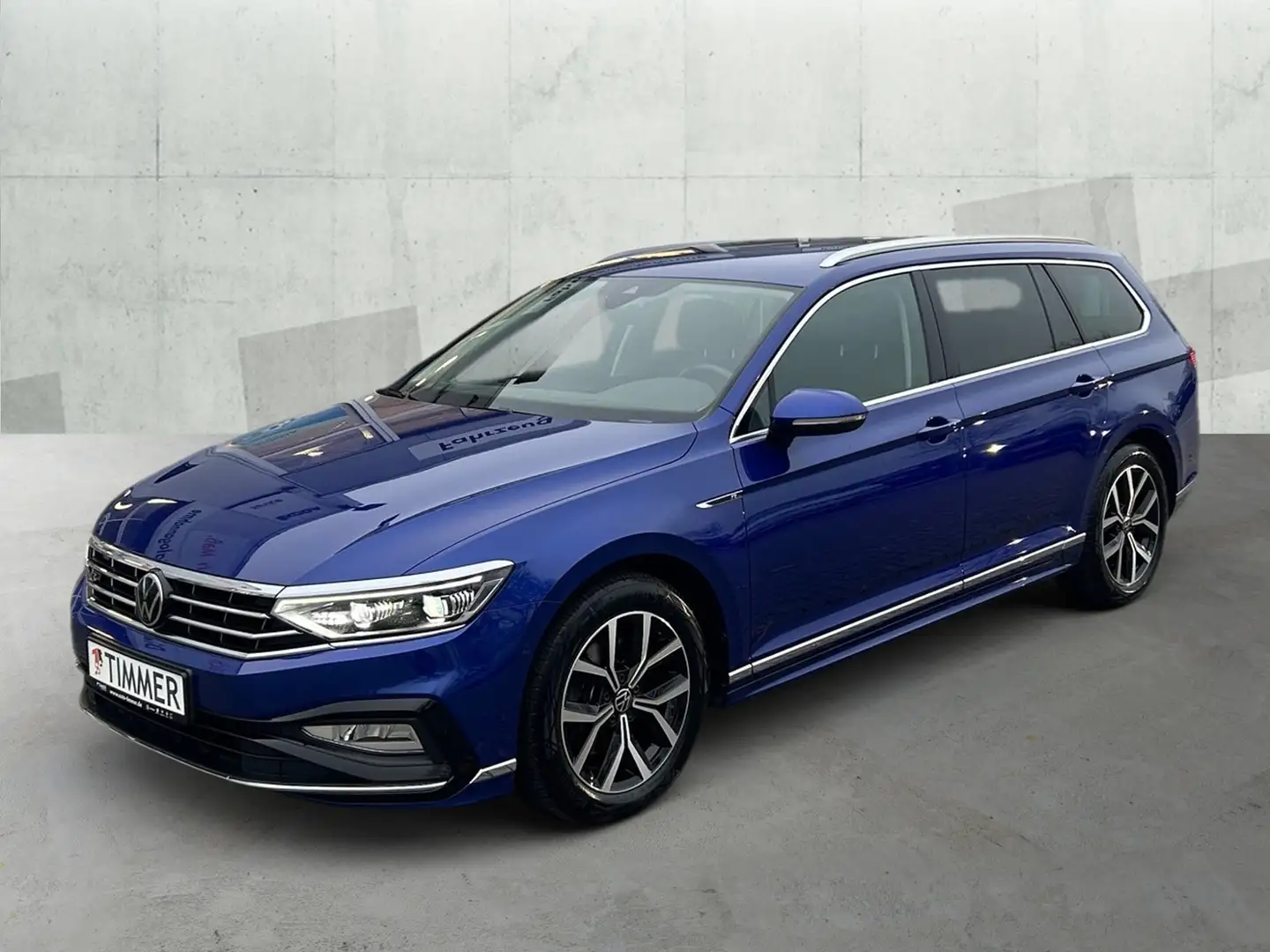 Volkswagen Passat Variant 2.0 TDI DSG R-LINE *IQ.LIGHT *360° *VIRTUAL *TRAV Bleu - 2