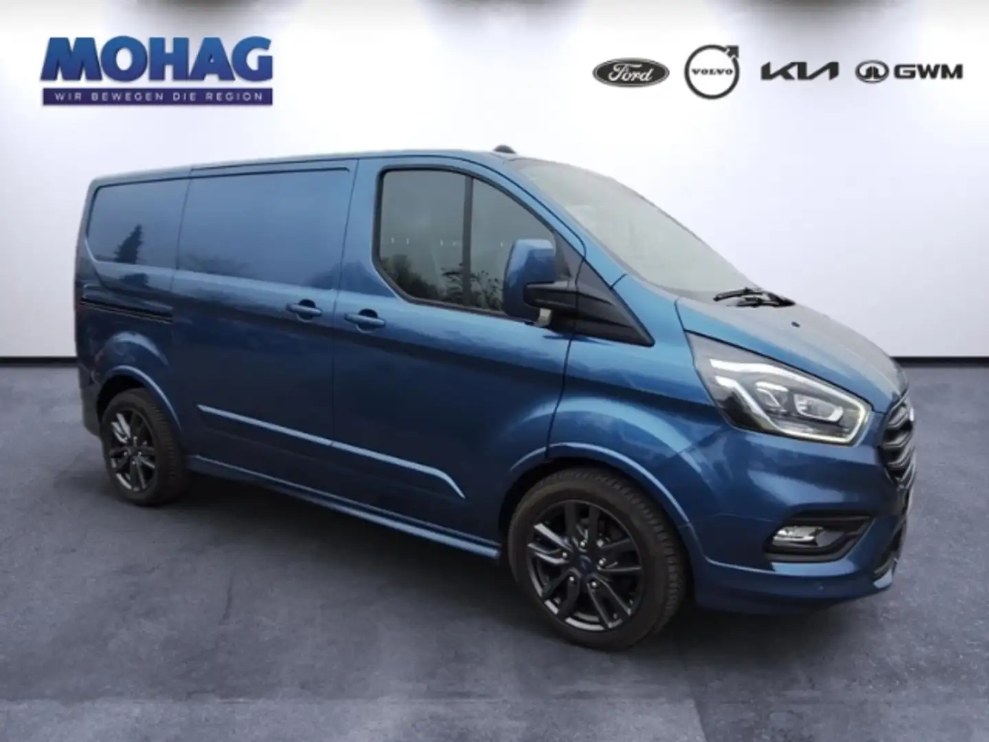 Ford Transit Custom Kasten 290 L1 2.0 TDCI EU6d-T Kastenwagen Sport Blau - 2