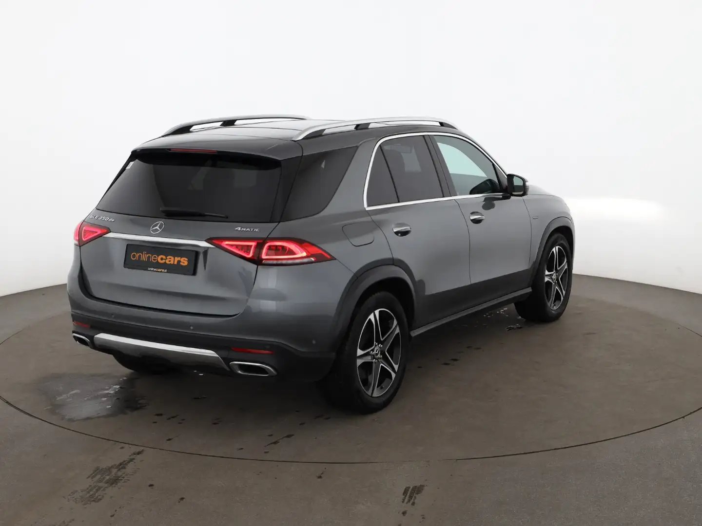 Mercedes-Benz GLE 350 de 4Matic Aut LED 360-CAM SKY LEDER NAVI Grau - 2