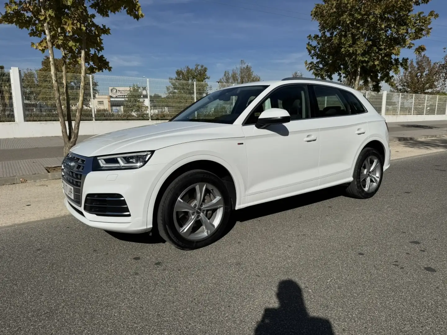 Audi Q5 35 TDI S line S tronic Blanc - 1