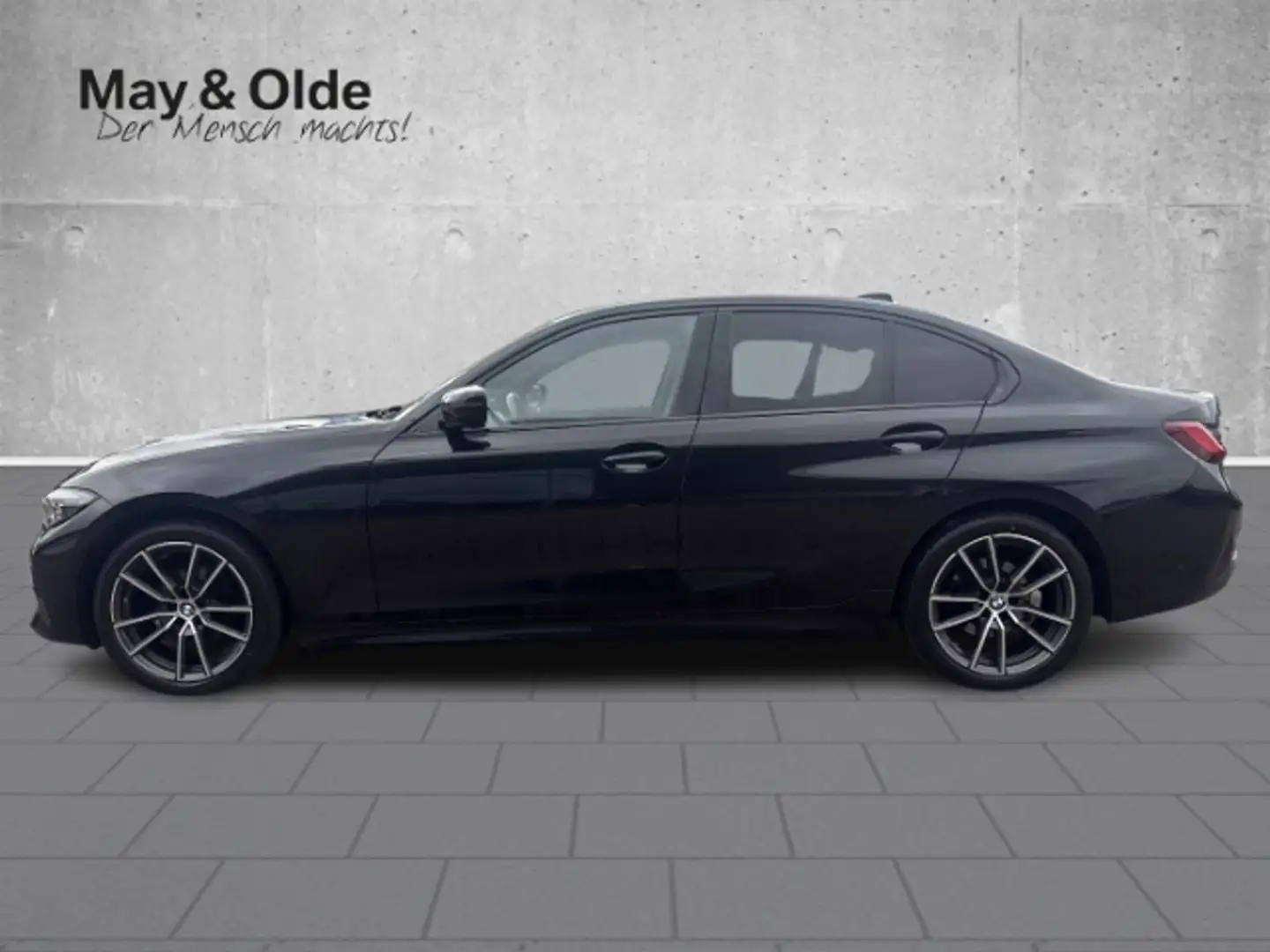 BMW 320 d Lim. Aut. Sport Line LED Navi Kamera DAB Noir - 2
