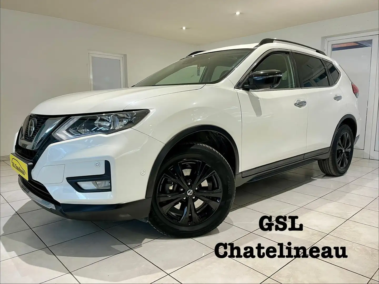 Nissan X-Trail 1.7dCi 150cv 2WD N-Tec Camera360/Navi/Toit ouvrant Blanc - 1