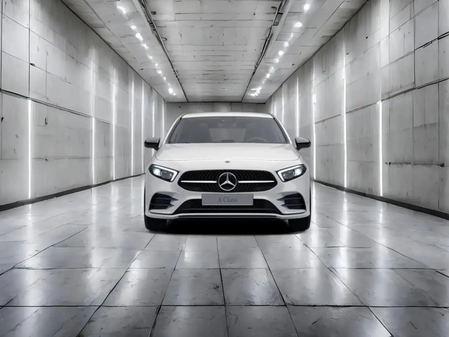 Mercedes-Benz A 200 d EDIT.2020+AMG+NIGHT+LED+AMBI+NAVI+SITZHZ Weiß - 2