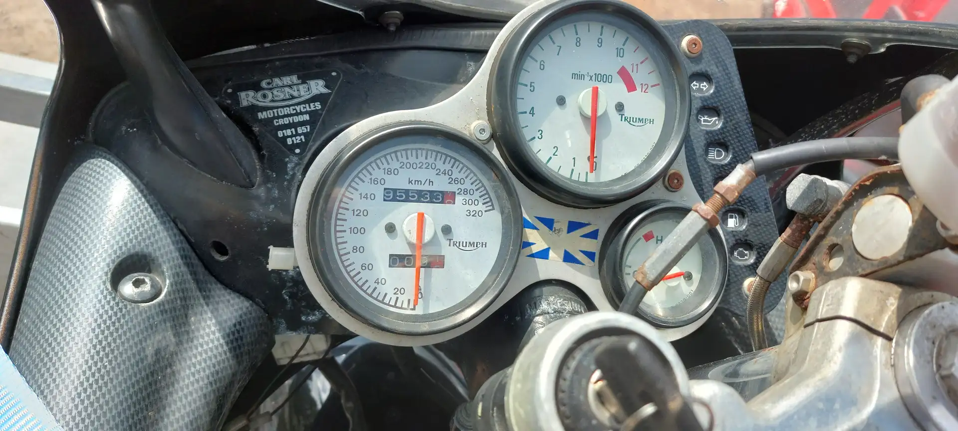 Triumph Daytona T 595 Zwart - 1