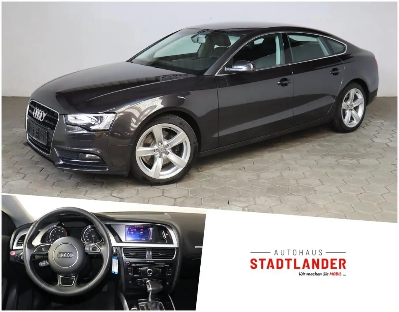 Audi A5 Sportback 1.8 TFSI XEN*LEDER*SHZ Grau - 1