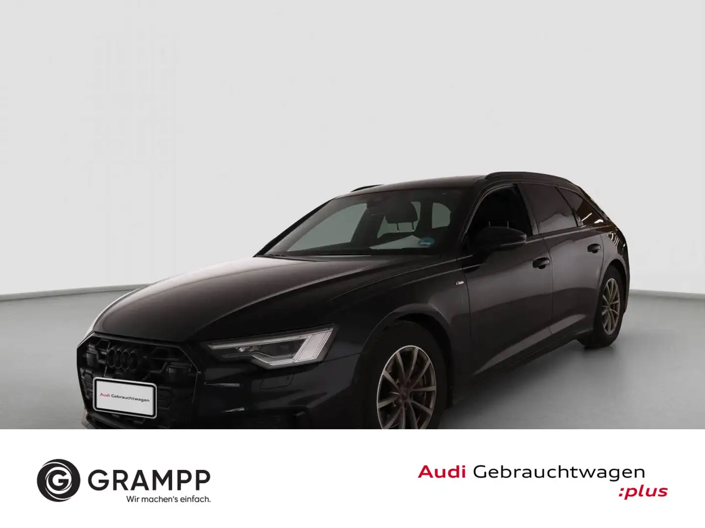 Audi A6 S-line 45 TDI quattro S-tronic +AHK+360 Schwarz - 1