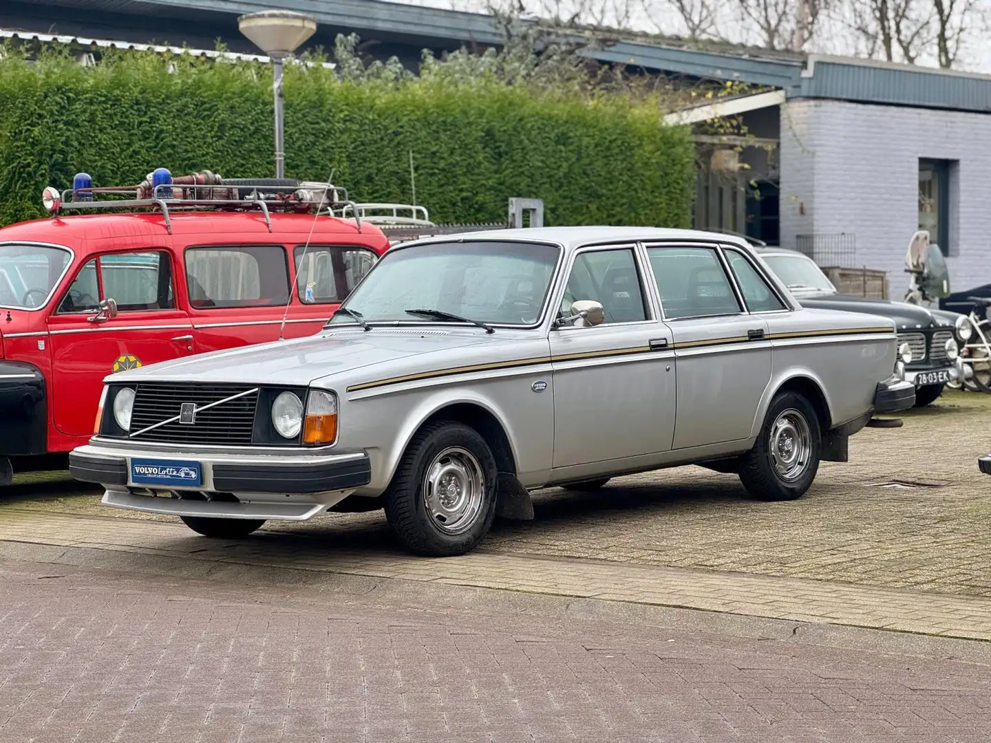 Volvo 244 DL Jubileum zeldzame uitvoering, LPG, Wegenbelasti Grijs - 1