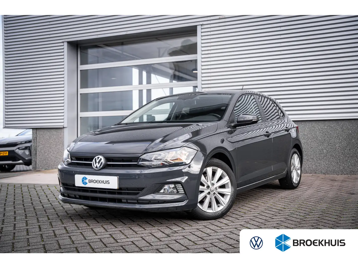 Volkswagen Polo 1.0 TSI Highline | Airco (automatisch) | Cruise co Grijs - 1