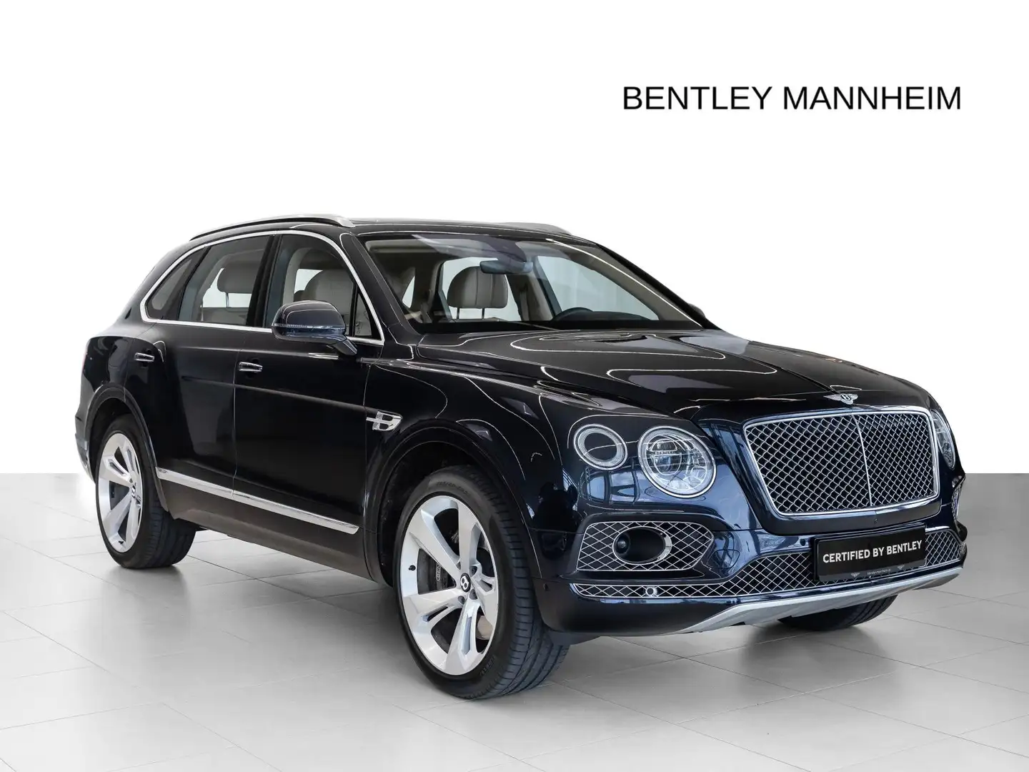Bentley Bentayga V8 LED Vollleder Luftfederung Blauw - 1