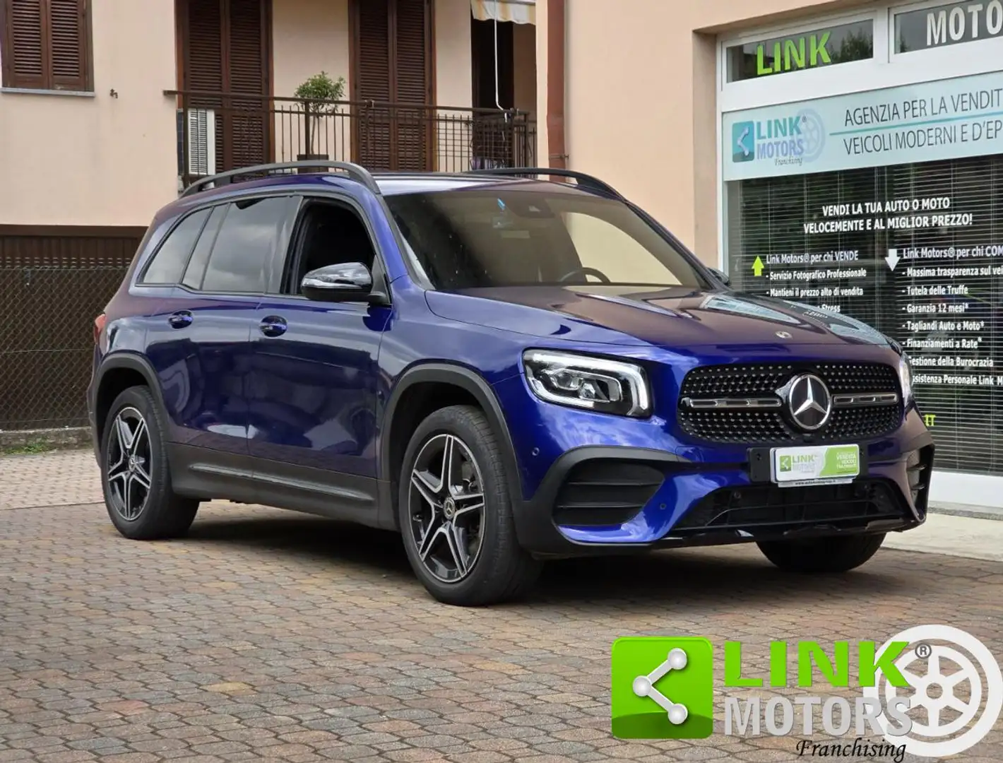 Mercedes-Benz GLB 200 d 150 CV 4MATIC DCT AMG Line Night Edition Azul - 1