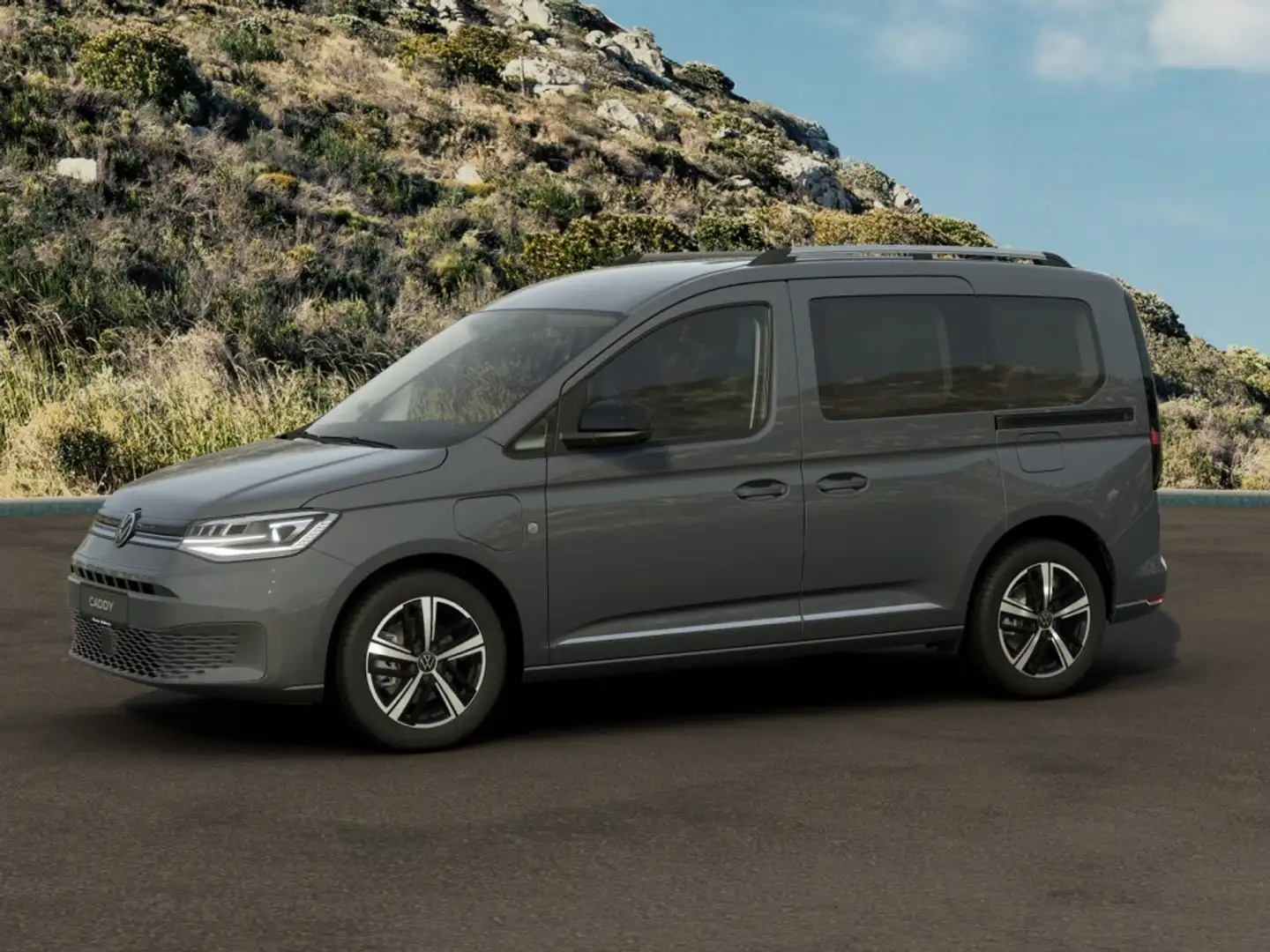 Volkswagen Caddy STYLE  PHEV 150 CV DSG - GANCIO TRAINO Grigio - 2