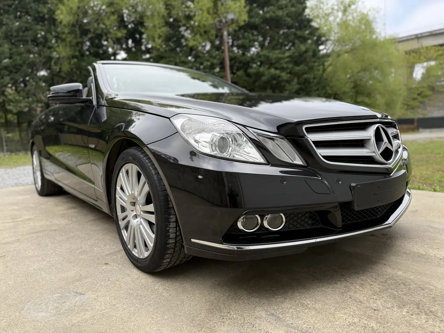 Mercedes-Benz E 200 ✅CABRIOLET CGI BE Avantgarde✨EXTRA FULL👌 Nero - 2
