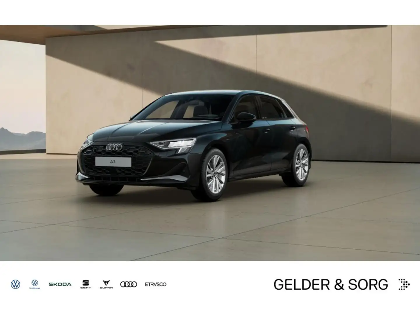 Audi A3 Sportback 35 TDI advanced Sonos*LED*HuD*Navi Schwarz - 1