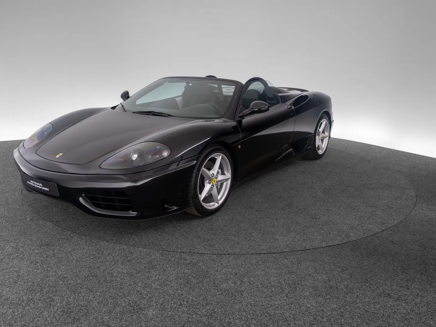 Ferrari 360 Spider Zwart - 1