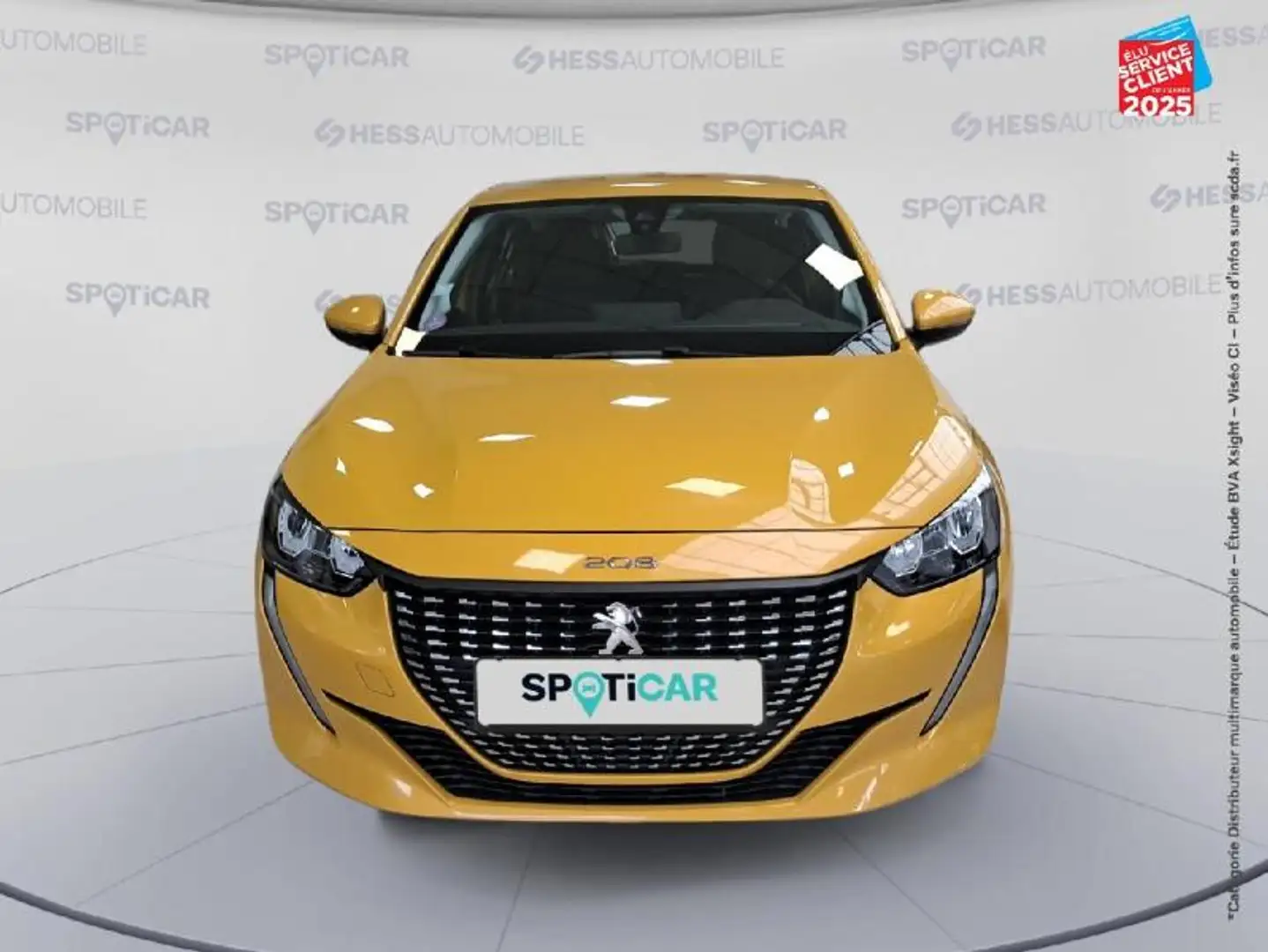 Peugeot 208 1.2 PureTech 100ch S\u0026S Active Business Jaune - 2