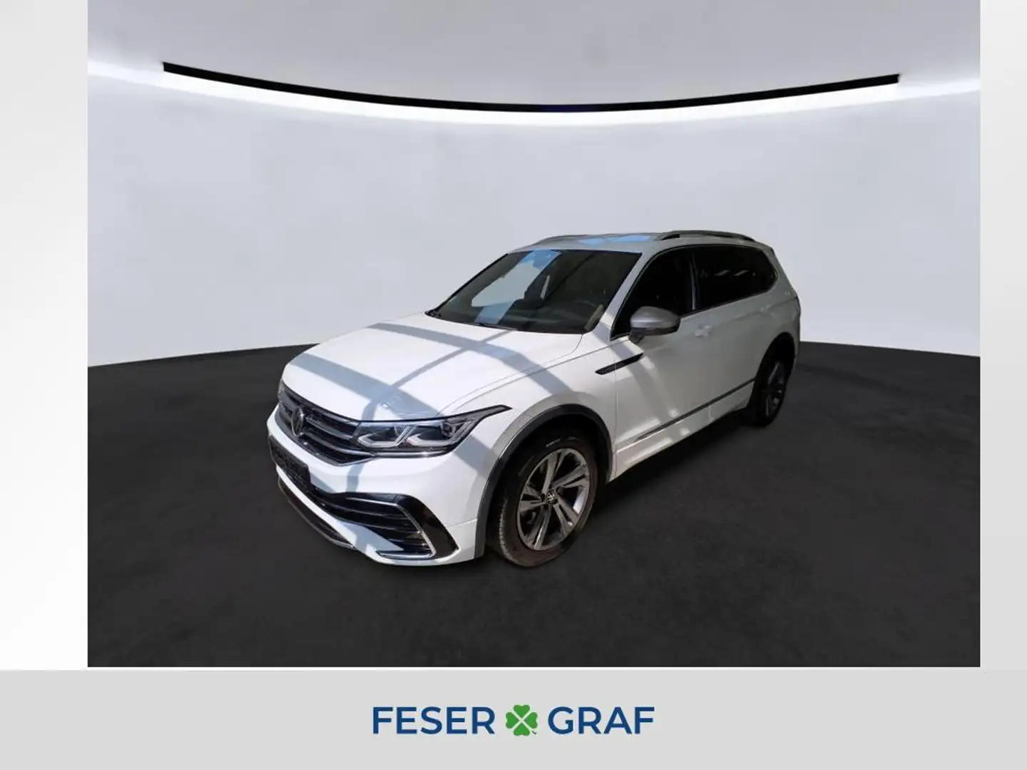 Volkswagen Tiguan Allspace 2.0 TDI DSG 4M R-LINE AHK ACC Wit - 1
